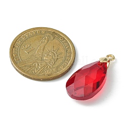 Латунь со стеклянными подвесками&nbsp;PALLOY-TA00055