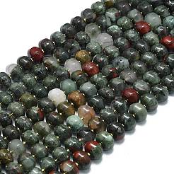 Природные африканские гелиотроп бисер пряди G-P573-B13-01