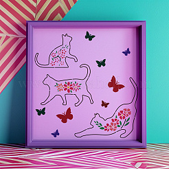 Трафареты для рисования домашних животных DIY-WH0405-0093