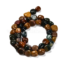 Natur Ozean Jaspis Perlen Stränge&nbsp;X-G-P568-C06-01