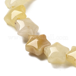 Природный Топаз нефрита бисер нитей G-Z080-A20-8mm