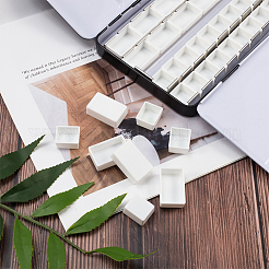 Пластиковые пустые кастрюли акварельные краски AJEW-PH0017-45