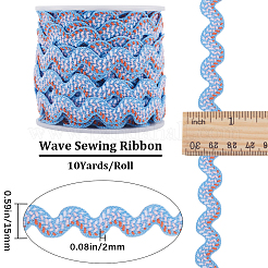 10 Yards Polyester-Wellenband&nbsp;OCOR-GF0003-14D