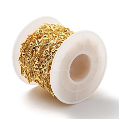 Maglia triangolare in ottone con placcatura a cremagliera e catene satellitari&nbsp;CHC-C025-14G