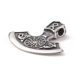 Подвески из нержавеющей стали 304 в стиле викингов STAS-Z015-24AS