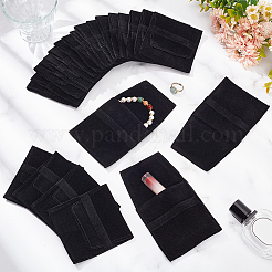 Klappenbeutel aus Samt für Schmuck&nbsp;ABAG-WH0038-43F