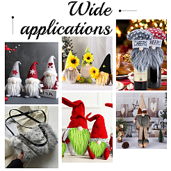 Ткань из искусственной шерсти на Рождество BJEW-WH0515-12A