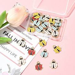 24 шт. Подвески из сплава с эмалью&nbsp;ENAM-FS0003-74