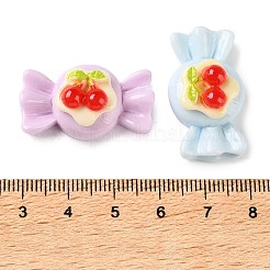 Cabochons alimentaires imitation résine opaque&nbsp;RE-CBAC151-01
