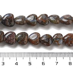 Бусины из натурального глаукофана G-R190-10mm-36