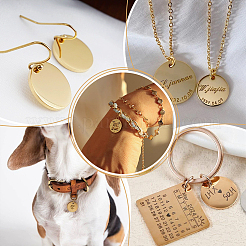 Подвески из нержавеющей стали 304 STAS-PH0018-45G