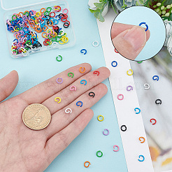 200 шт. 10-х цветные открытые соединительные кольца из цинкового сплава FIND-PH0006-86