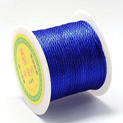 Cordon tressé en nylon pour la création de bijoux tissés et le macramé.&nbsp;NWIR-R026-3.0mm-368