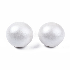 Расписные полукруглые деревянные серьги для девочек и женщин EJEW-T017-02H