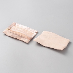 6 шт. прямоугольные полиэстеровые мешочки для хранения ювелирных изделий&nbsp;ABAG-WH20006-11B