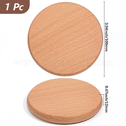 Tapis de tasse en bois&nbsp;WOOD-DJ0001-05H