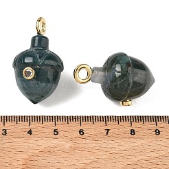 Naturmoosachatanhänger&nbsp;GG-CBA105B-04N-G