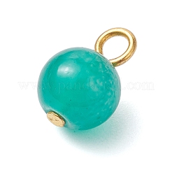 12шт подвески из искусственного нефритового стекла&nbsp;PALLOY-JF02768-01