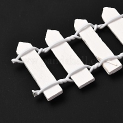 Миниатюрный сказочный садовый забор AJEW-Z005-01L