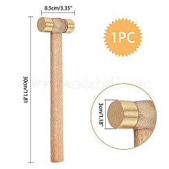 Hammer aus Kupferlegierung&nbsp;TOOL-WH0133-04