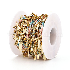 Латунные прямоугольные звенья ручной работы CHC-T017-04