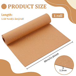 Rollo de forro artesanal de cuero mezclado para bolsos y carteras.&nbsp;AJEW-WH0817-023A-05