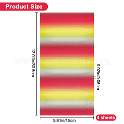 Виниловые наклейки с картинками DIY-WH0369-009