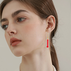 Стеклянные бусины с гальваническим покрытием  EGLA-PA0001-02B