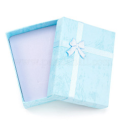 Картон комплект ювелирных изделий коробки CON-TAC0006-06B