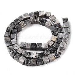 Натуральная карта каменные бусы пряди G-T139-6x6-20A