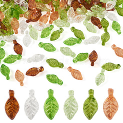 600 Stück 6 Farben transparente Acryl-Anhänger&nbsp;TACR-TADJ0001-03