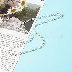 Цепочки панцирного плетения из нержавеющей стали 304 NJEW-JN03555