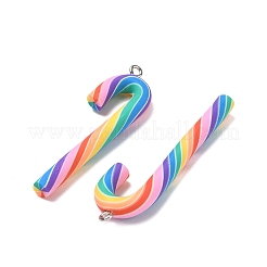 Ручной полимерной глины большие кулоны CLAY-P005-05P-02