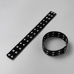 Fasce per le maniche regolabili in pelle&nbsp;BJEW-WH0035-003
