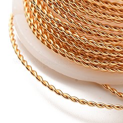 Витая круглая медная проволока для изготовления ювелирных изделий&nbsp;CWIR-J001-01D