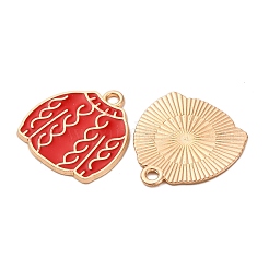 Рождественские эмали сплава подвески&nbsp;ENAM-K080-01K-G