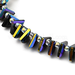 Стеклянные бусины с гальваническим покрытием &nbsp;EGLA-S176-05A-B15