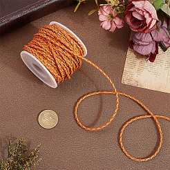 19м плетеные шнуры из искусственной кожи LC-CL0001-02C