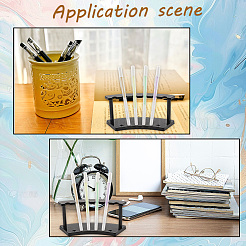 2 набор из 2-х цветных пластиковых держателей для ручек с 6 отверстиями&nbsp;ODIS-CP0001-11