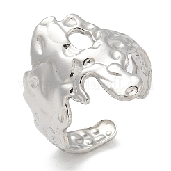 Нерегулярные открытые манжеты из нержавеющей стали 304 для унисекс&nbsp;RJEW-Q003-01P