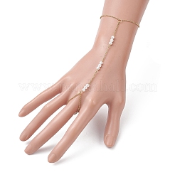 Браслеты из цепей из нержавеющей стали 304 BJEW-JB12662