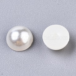 Абс пластмассовые имитационные жемчужные кабошоны&nbsp;SACR-S738-6mm-Z24