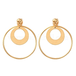 Серьги-гвоздики из нержавеющей стали 304 EJEW-F393-06G