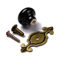 Круглые дверные ручки из фарфора FIND-Z004-18A