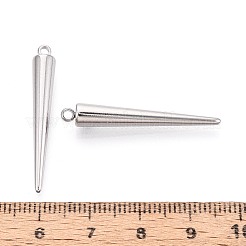 Pendentifs en acier inoxydable 304&nbsp;X-STAS-T075-22B-P