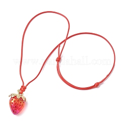 6 шт. прозрачных акриловых подвесок-ожерелий NJEW-JN05441