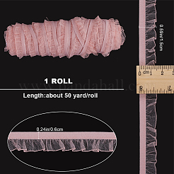 Нейлоновая шифоновая эластичная кружевная отделка&nbsp;OCOR-WH0082-159B