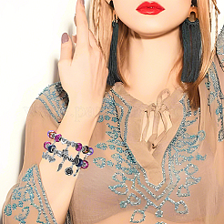 Наборы для самостоятельного изготовления браслетов из сплава и латуни в европейском стиле&nbsp;DIY-YW0010-66