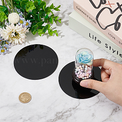 Плоские круглые акриловые подставки для дисплеев DIY-FG0005-55D