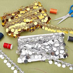 2 карточка 2 цвета полиэстер занавеска декор&nbsp;AJEW-OC0002-66B